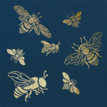 Bumble Bees Stencil ST48