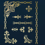 Celtic Knot Border Stencil: ST4