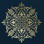 Mandala wall Stencil #2 ST68