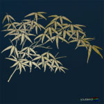 Large Bamboo Leaves Stencil ST75