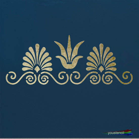 Greek Border Stencil #1: ST26