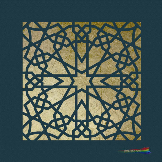 Moroccan 
      Stencil #7: ST28